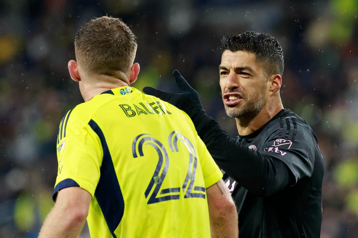 Reportero: Suárez será suspendido por un partido y se perderá el G3 entre Inter Miami y Nashville
